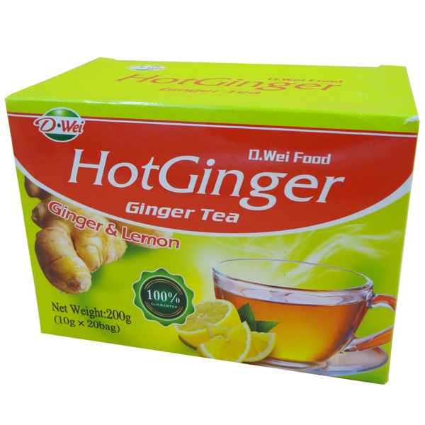 Quality Sugarless Fat Free Lemon Original Ginger Tea For Quench Your Thirst MOQ 1000 Cartons wholesale