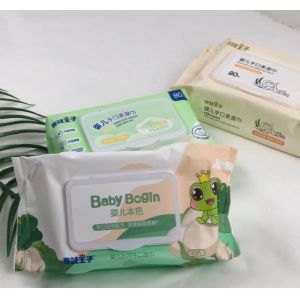 Customized private label compressed wet towels Disposable push cleaning plastic