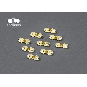 Contact Part Metal Stamping Components Used In Electical Ecuipment OEM / ODM