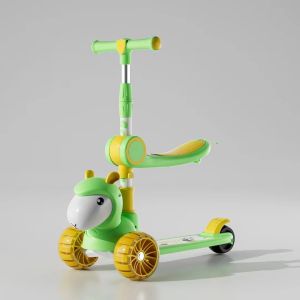 China OEM ODM Kids 3 Wheel Scooter For 18 Month Old With Led Light on sale