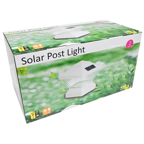 4"X4" Base 4.17 Pounds Waterproof LED Solar Garden Lights