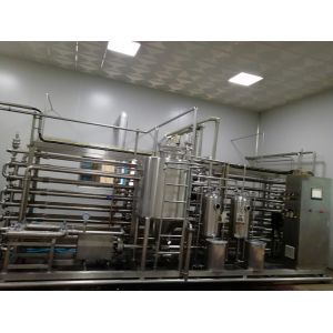Cheap Automatic 10T/H Tubular Sterilizer Machine For Dairy Beverage Syrup for sale