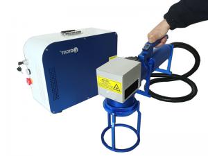 China High Resolution Handheld Laser Coding And Marking Machine Metal Can on sale