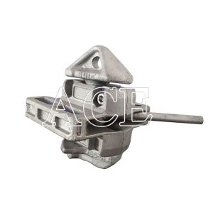 Shipping Container Twistlock and Stacking Intermediate ISO Dimensions Lashing