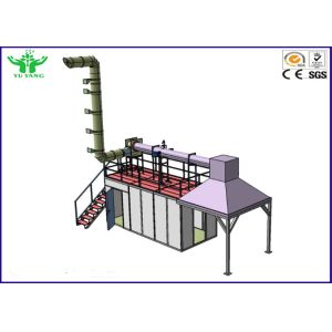 Heat Release Rate Fire Testing Equipment In Full Scale Room Corner Test 6 Kw