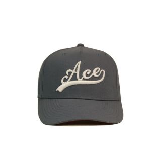 Custom 100% Cotton 5 Panel Baseball Cap Embroidered Pattern