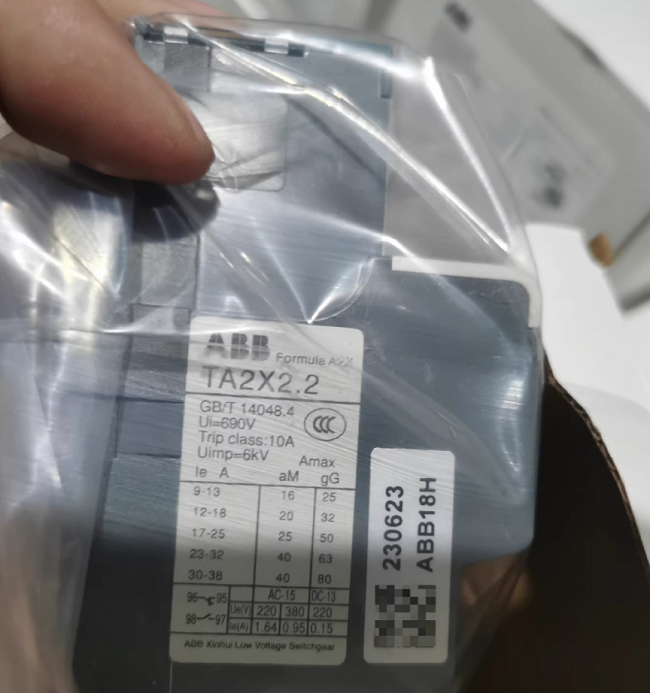 ABB TA2X2.2-32 Thermal Overload Relay with 2.2-32A Rated Current Precise Thermal