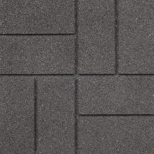 Gray Color And 8 Tiles Rubber Dual Sided Rubber Paver Tile-16" X 16" X 3/4" Inch