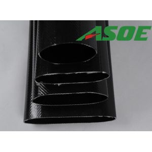 Cheap PU Mining Dewatering Lay Flat Water Hose High Tensile Strength 12” × 100m 150 PSI for sale