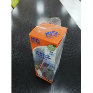 Full Colors Glossy Lamination Clear Plastic Folding Boxes