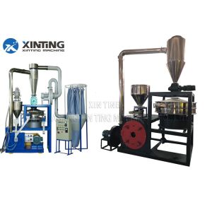 Durable Plastic Pulveriser Machine With Pulse Dust Collector For Pvc Pipe And