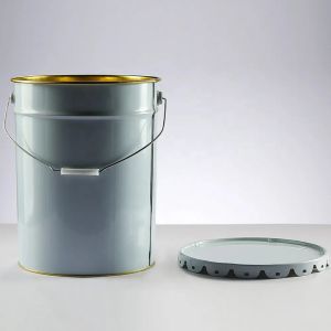 Multi Colors Durability Aquatic Based Metal Paint Bucket And Lid For Interior