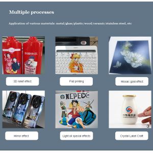 High Speed Cylindrical Printer G5i Inkjet Board UV Printer System Wine Bottle