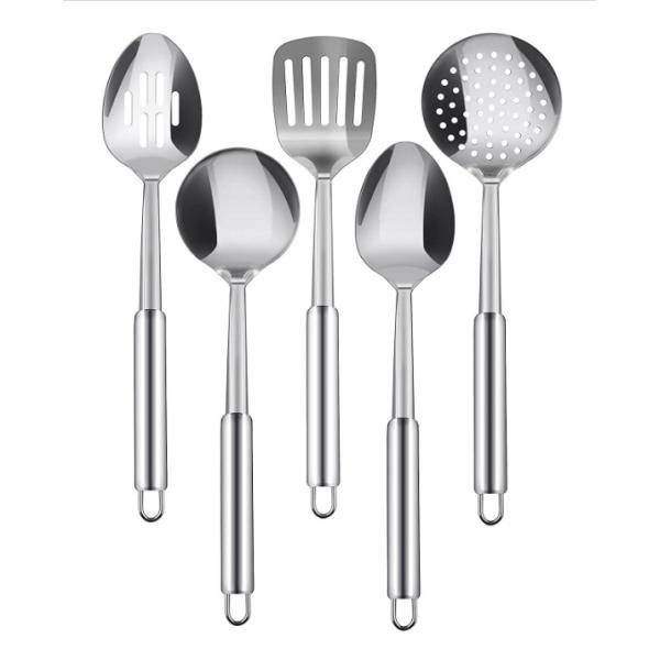 Quality Rustproof Stainless Steel Kitchen Utensil Sets Spoon Set LFGB Approved wholesale