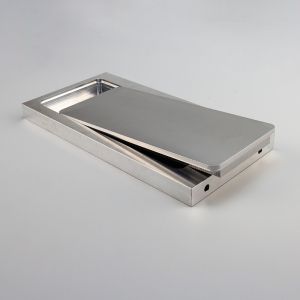 China Aluminum Alloy Extrusion Heat Sink Rectangle Shape Custom Length on sale
