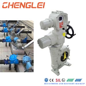 DQ Series 60000N.m Torque Electric Damper Actuator with Worm Reduction Box for