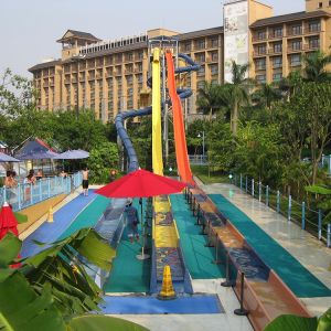 Fiberglass Water Slide with 12 Months Warranty Over 12 Years Working Life and