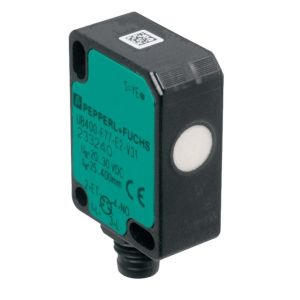 Pepperl Fuchs Ultrasonic direct detection sensor UB100-F77-E2-V31