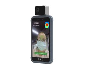 China OEM Smart Lock Body Temperature Detection System , 8 inch Face Recognition Security System on sale