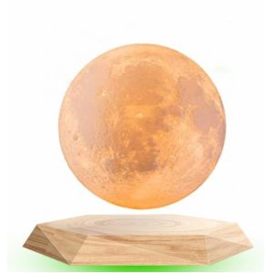 Magnetic Levitation Maglev Levitating Floating Globe 3D Moon Lamp Night Light