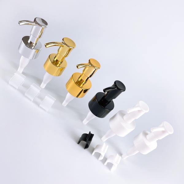 24/410 UV coating gold bird head lotion pump 24mm