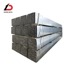 China Inquiry About ASTM/JIS/AISI/DIN/BS/En/GB Hollow Section Square/Rectangular Hot Dipped, Electro Galvanized Steel Pipe/Tube on sale