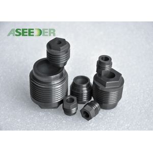 Petroleum Industry Tungsten Carbide Thread Nozzle For PDC Drill Bit