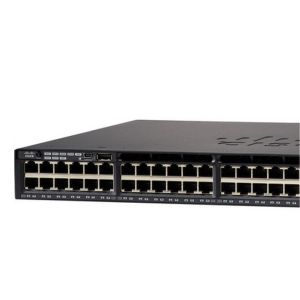 Cheap IP Services Feature Set Gigabit LAN Switch WS-C3650-48TQ-E 160Gbps Stack Bandwidth for sale