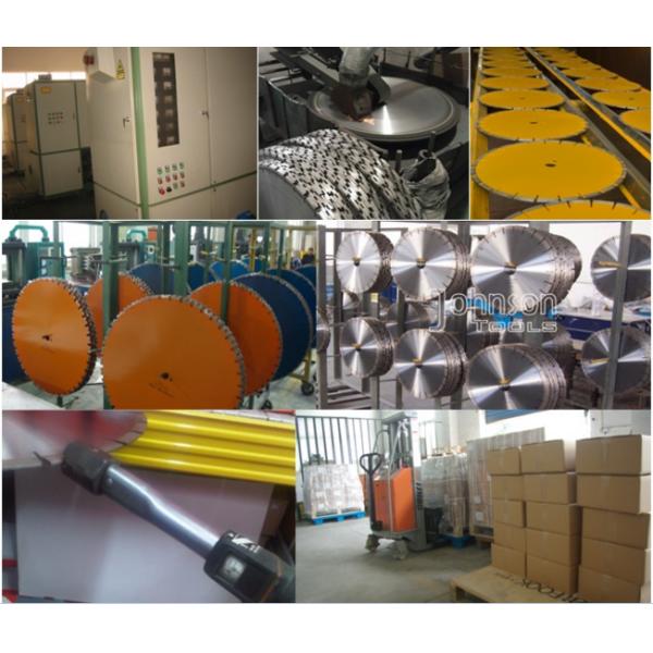 125mm Hot Pressed Tuck Point Diamond Blades Three Layers Type Wet Use / Dry Use