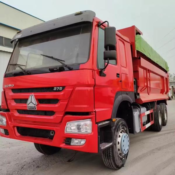 Radial Tire Design HOWO 6*4 10ton Tipper Truck for Construction Dump Trucks in