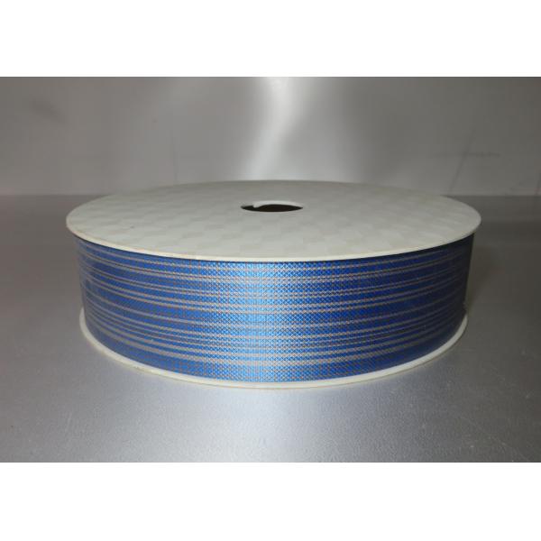 Quality Customer logo or image PP gift ribbon reel 1" width with Fabric and non - woven wholesale