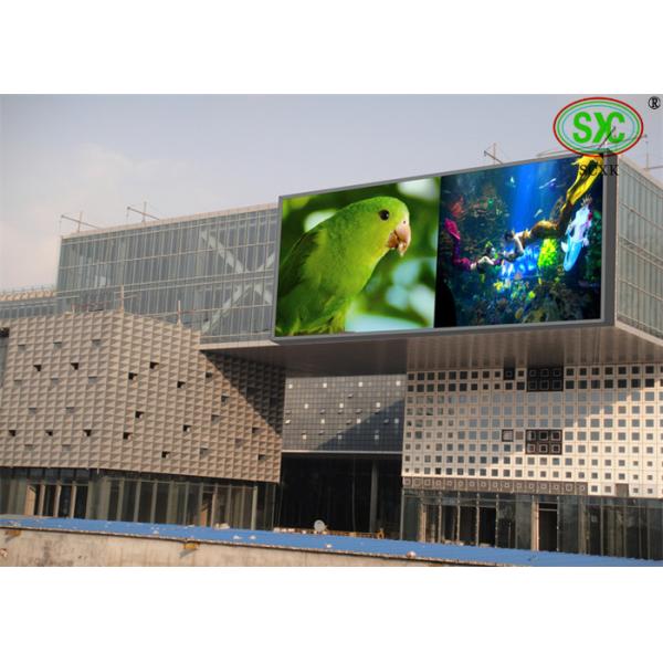 high definition Full Color P6 Outdoor LED billboard fixing steel cabinet 960