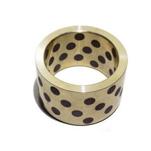 Self-lubricated Oilless Bearings With Graphite Insert Washer