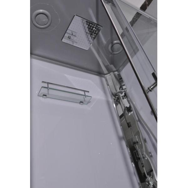 Popular Transparent Glass Rectangular Shower Unit CE SGS Certification