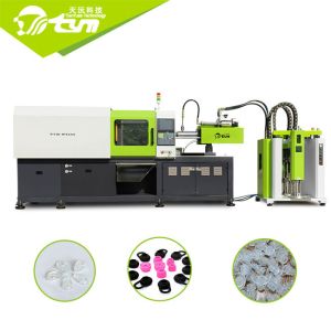 Silicone Gel Earphone Manufacturing Machine , LSR Lab Injection Molding Machine
