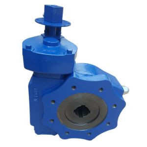 Cheap Partial - Turn Butterfly Valve Gearbox Cast Steel LCB Casing For Water Plants for sale