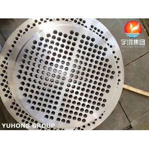 Customized Tubesheet SA266 GR.2 CS Forged Type For Heat Exchanger