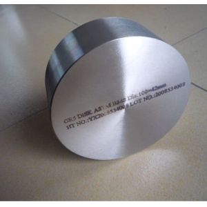 ASTM B348 Titanium Forgings Gr11 Round Disc Ring For Pumps Valve