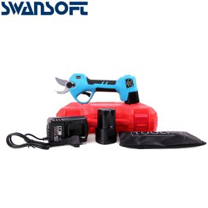 Swansoft Electric Pruning Shears Rechargeable Lithium-Ion Battery Machine