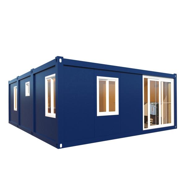 Quality BOX SPACE 40ft By 20ft Modular Housing For Personal Use, Knock Down System WithLuxury Decorations, Fast Install Time wholesale