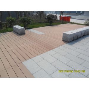 140x23mm Size Outdoor WPC Decking Modern Design Style Wear Proof