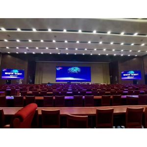 HD Waterproof LED Stage Curtain Screen , LED Panel Stage Background P3.91