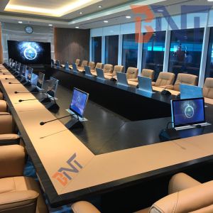 BNT Ultra Thin Design Build in 17.3 Inch Retractable Monitor Motorized Pop up