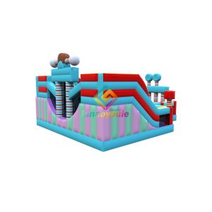 Factory Cheap Bouncy Jumping Castles Slides Kids Inflatable Lego Parks Bounce