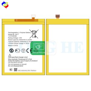 BL-34CT 3500mAh Camon i4 Mobile Phone Battery for Tecno CB7 Stocked and Ready to