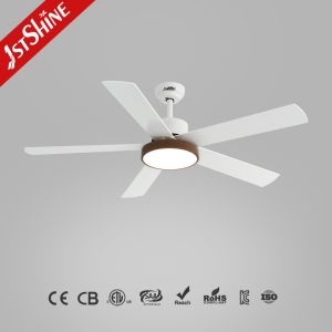 Adjustable 6-Speed Choice LED Ceiling Fan with Remote Control and Dimmable Light
