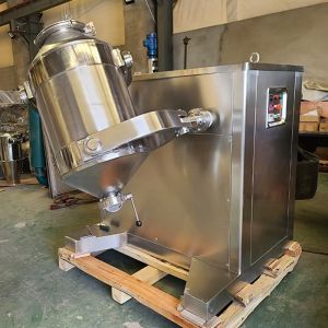 Three Dimensional Motion Mixer For High-Uniformity Mixing Of Materials In