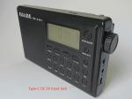 Display Handheld Bluetooth Radio 108MHZ Bluetooth Clock Radio With Folding