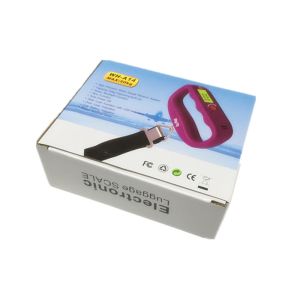 Wave Shape Handle LCD Digital Luggage Scale With High Precision Sensor