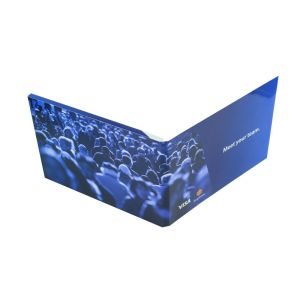 7 inch LCD video brochure with custom print design for video mailing marketing